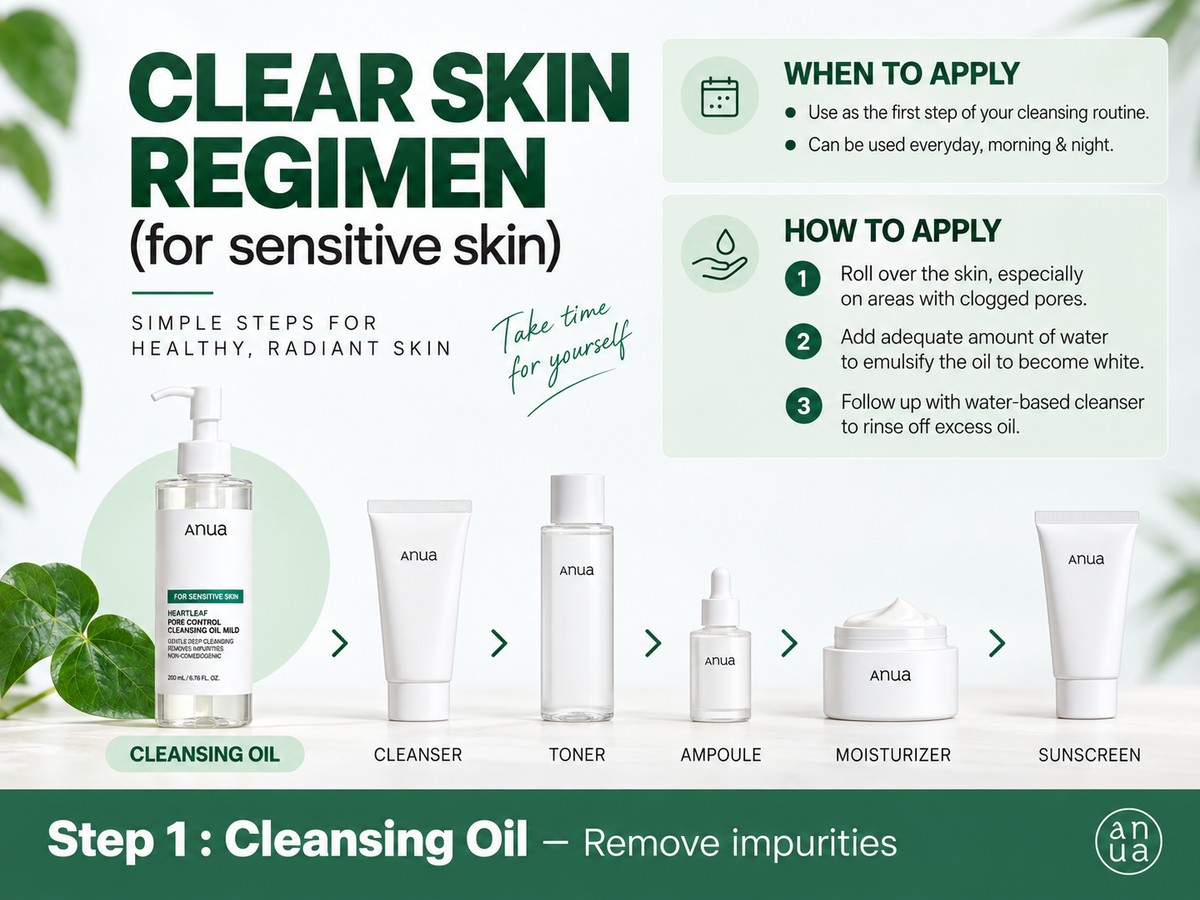 ANUA Heartleaf Pore Cleansing Oil Mild detail 6