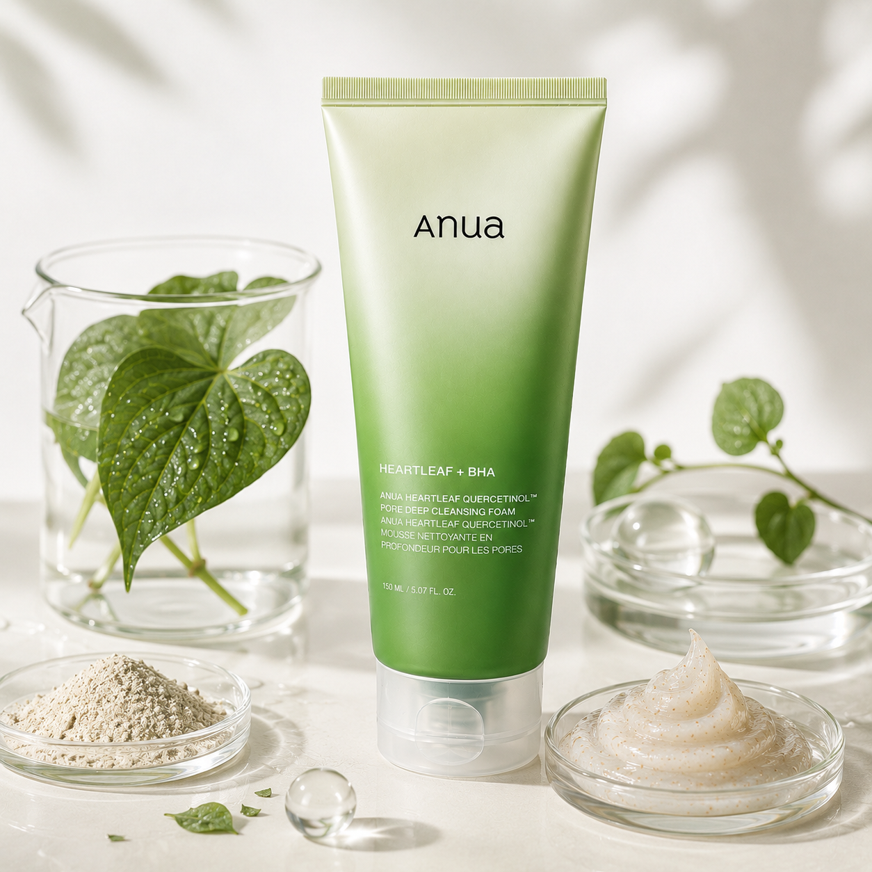 ANUA Heartleaf Quercetinol Pore Deep Cleansing Foam