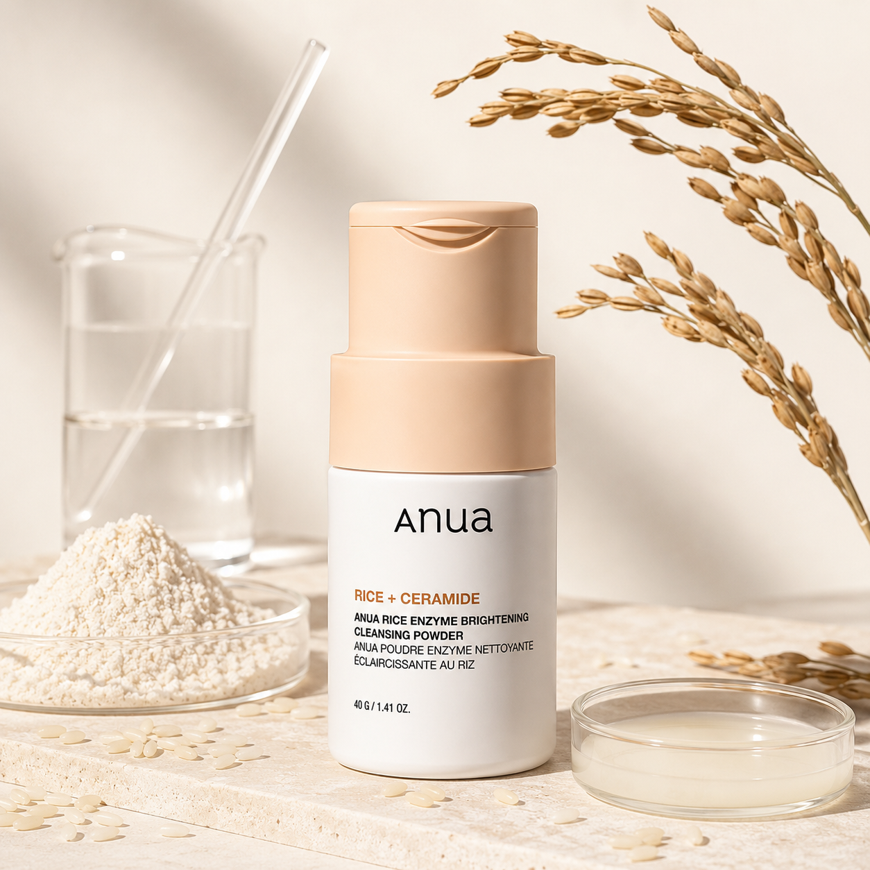 ANUA Rice Enzyme Brightening Cleansing Powder