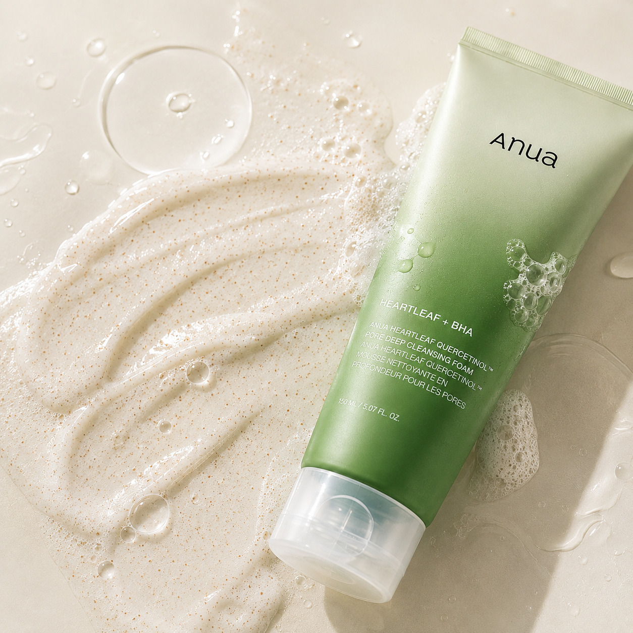 ANUA Heartleaf Quercetinol Pore Deep Cleansing Foam