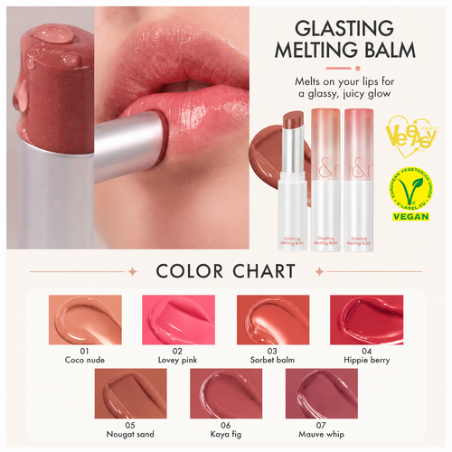 Load image 1 in gallery view. ROM&ND Glasting Melting Balm