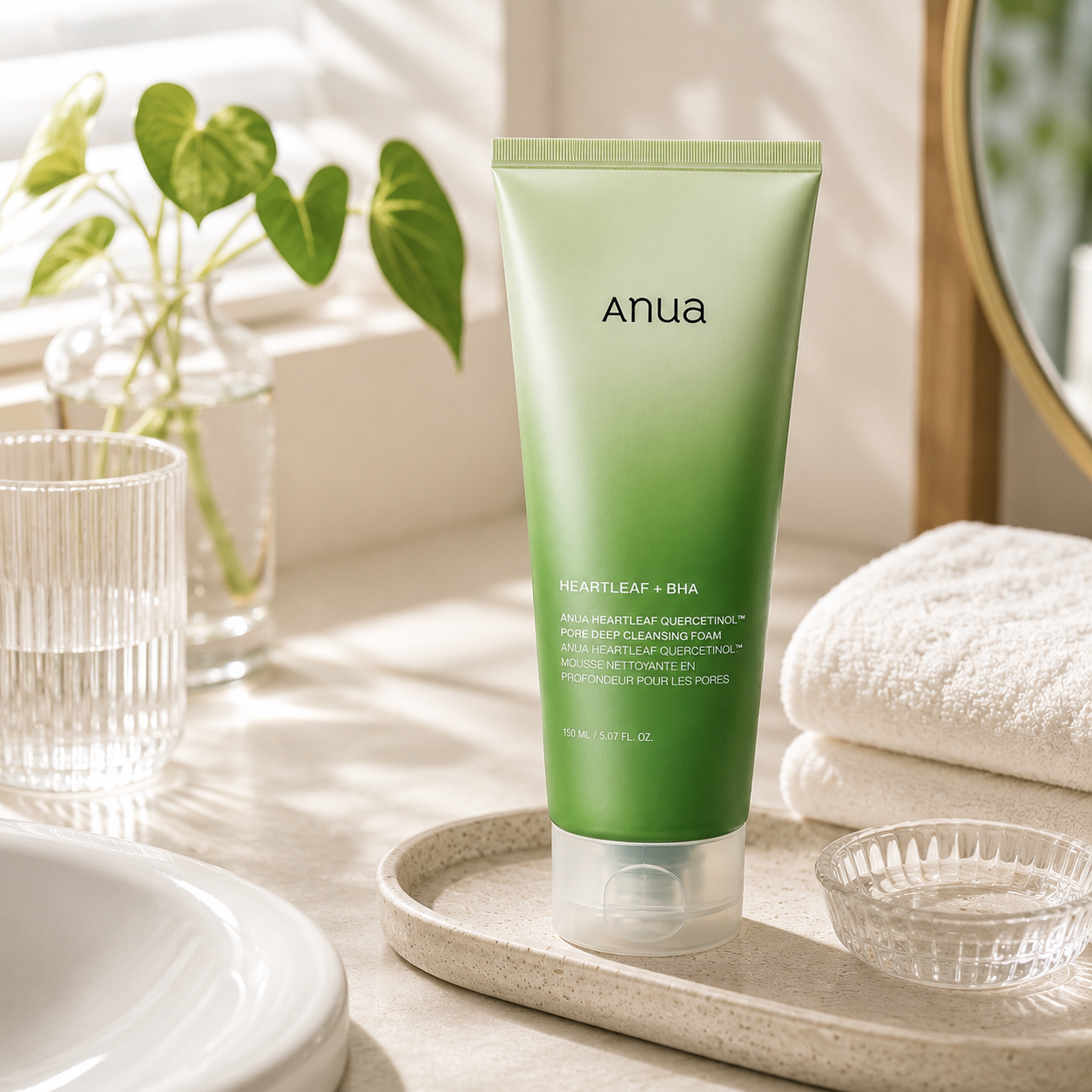 ANUA Heartleaf Quercetinol Pore Deep Cleansing Foam