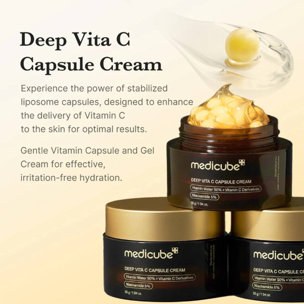 MEDICUBE Deep Vita C Capsule Cream 55g