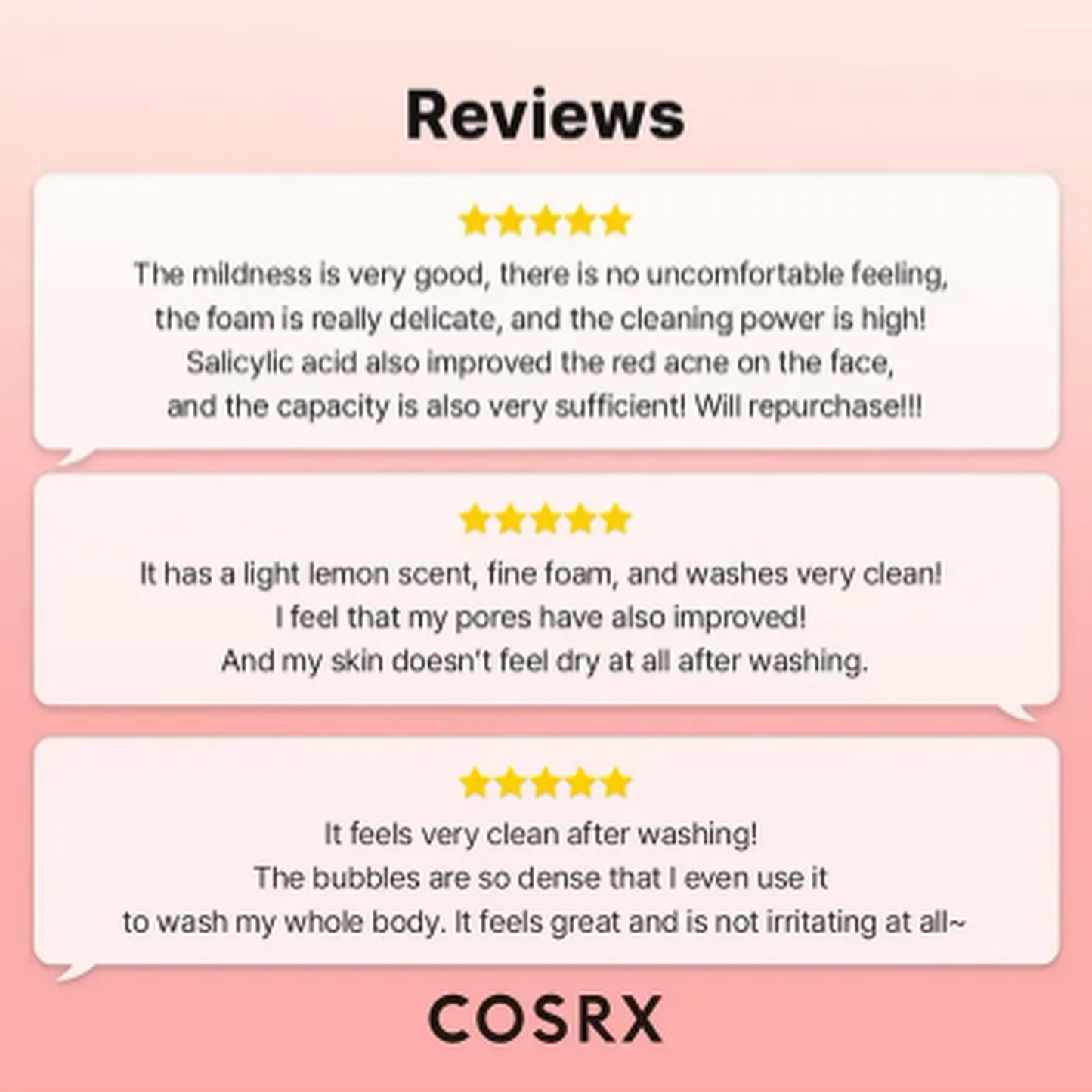 COSRX Salicylic Acid Daily Gentle Cleanser