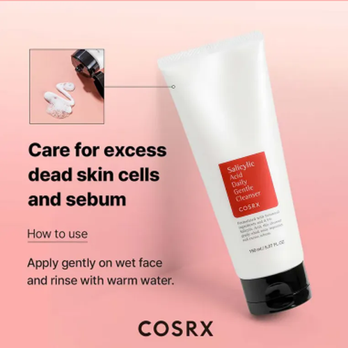 Load image 1 in gallery view. COSRX Salicylic Acid Daily Gentle Cleanser