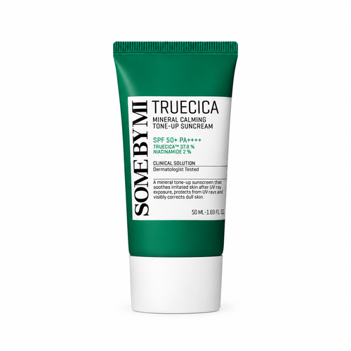 Load image 1 in gallery view. SOME BY MI Truecica Mineral Calming Tone Up Suncream 50ml