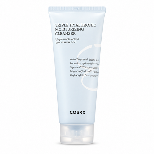 Load image 1 in gallery view. COSRX Hydrium Triple Hyaluronic Moisturizing Cleanser 50ml / 150ml