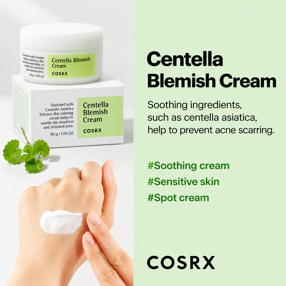 COSRX Centella Blemish Cream 30ml