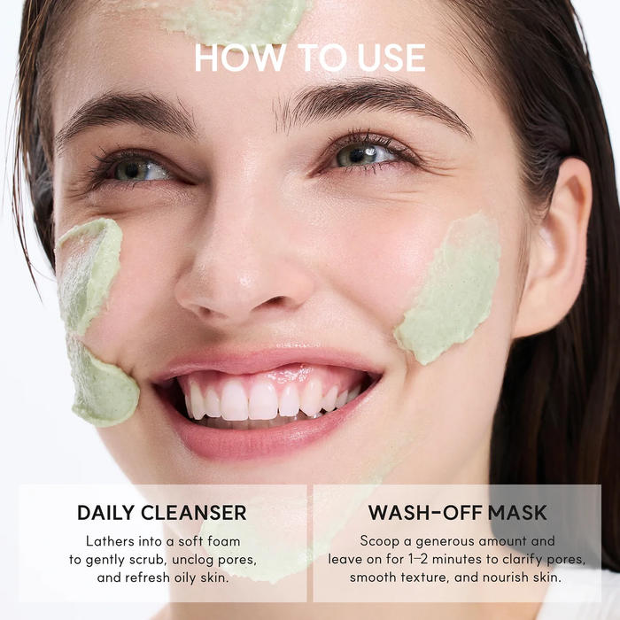 ARENCIA Fresh Green Rice Mochi Cleanser