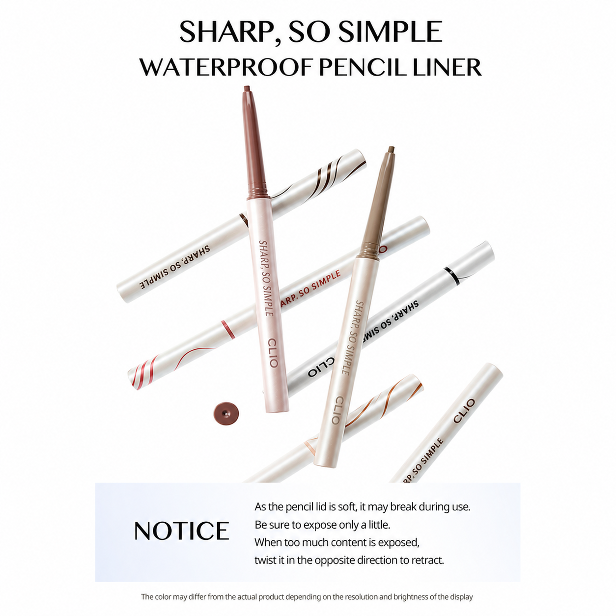 CLIO Sharp So Simple Waterproof Pencil Liner