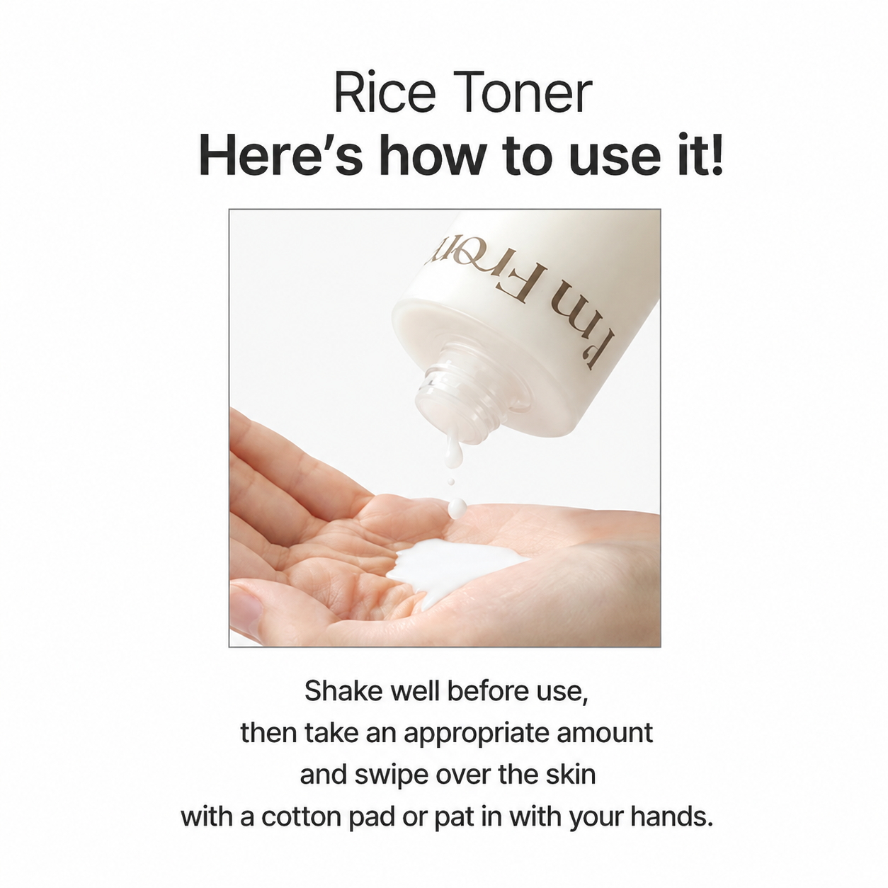 I'M FROM Rice Toner