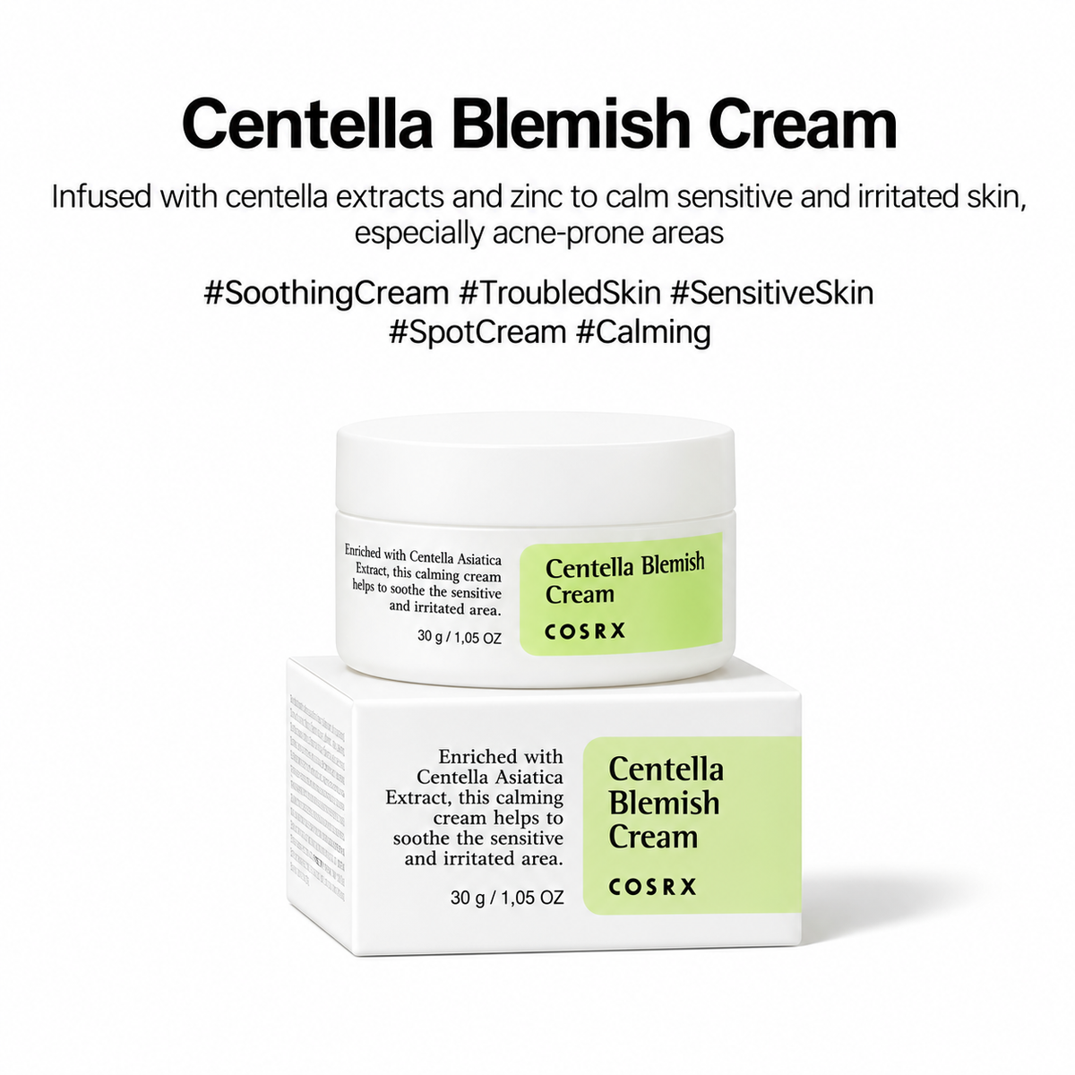 COSRX Centella Blemish Cream 30ml