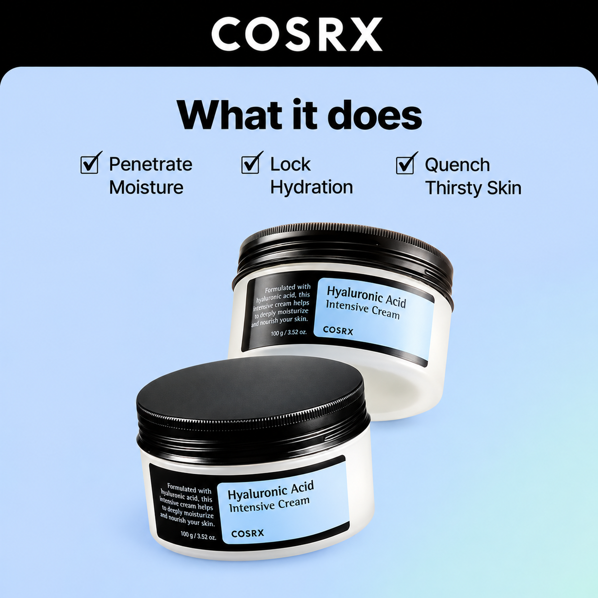 COSRX Hyaluronic Acid Intensive Cream 100g