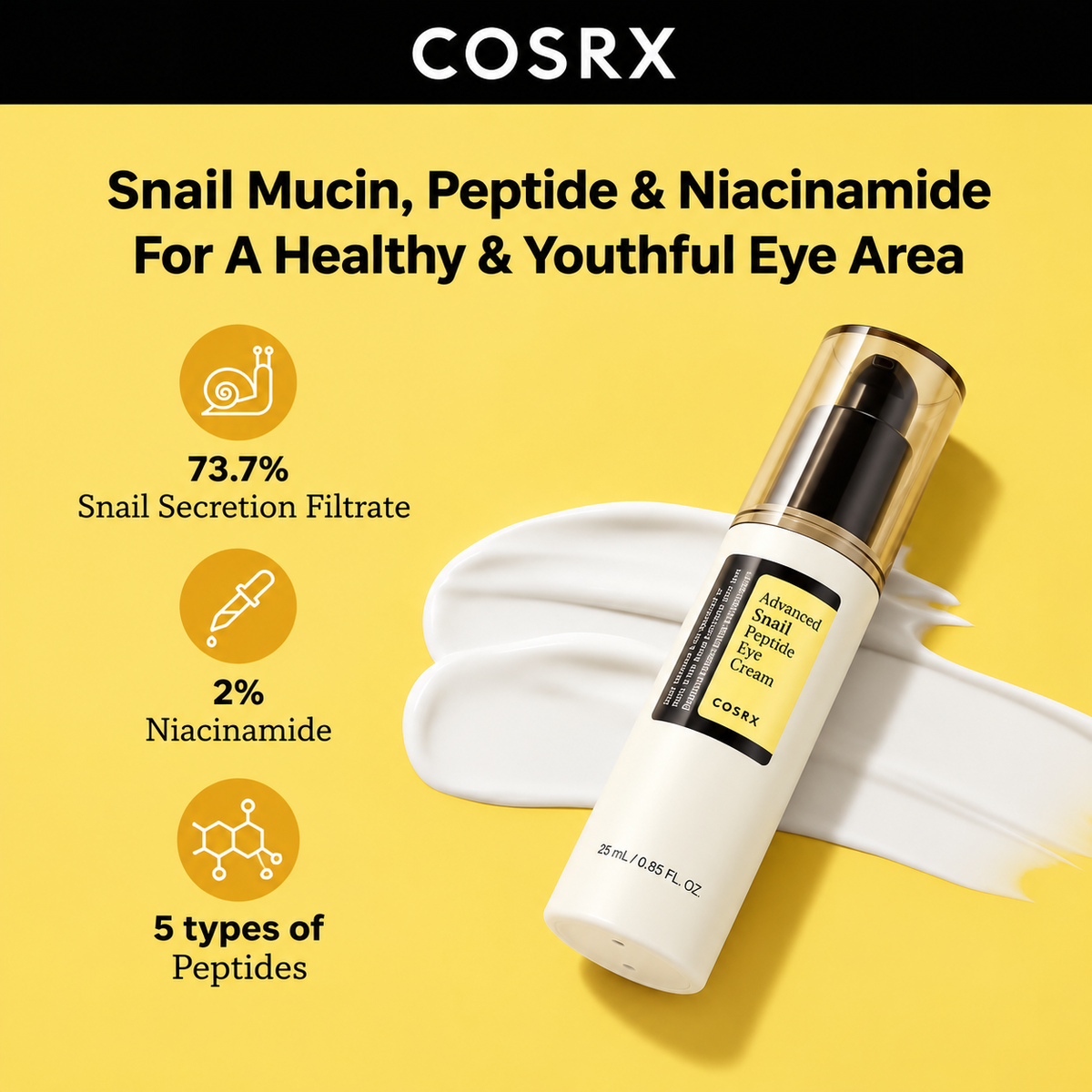 COSRX Advanced Snail Peptide Eye Cream 25ml