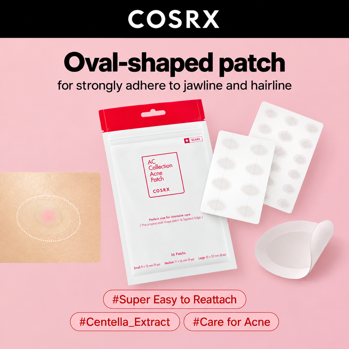 COSRX AC Collection Acne Patch 26 Patches