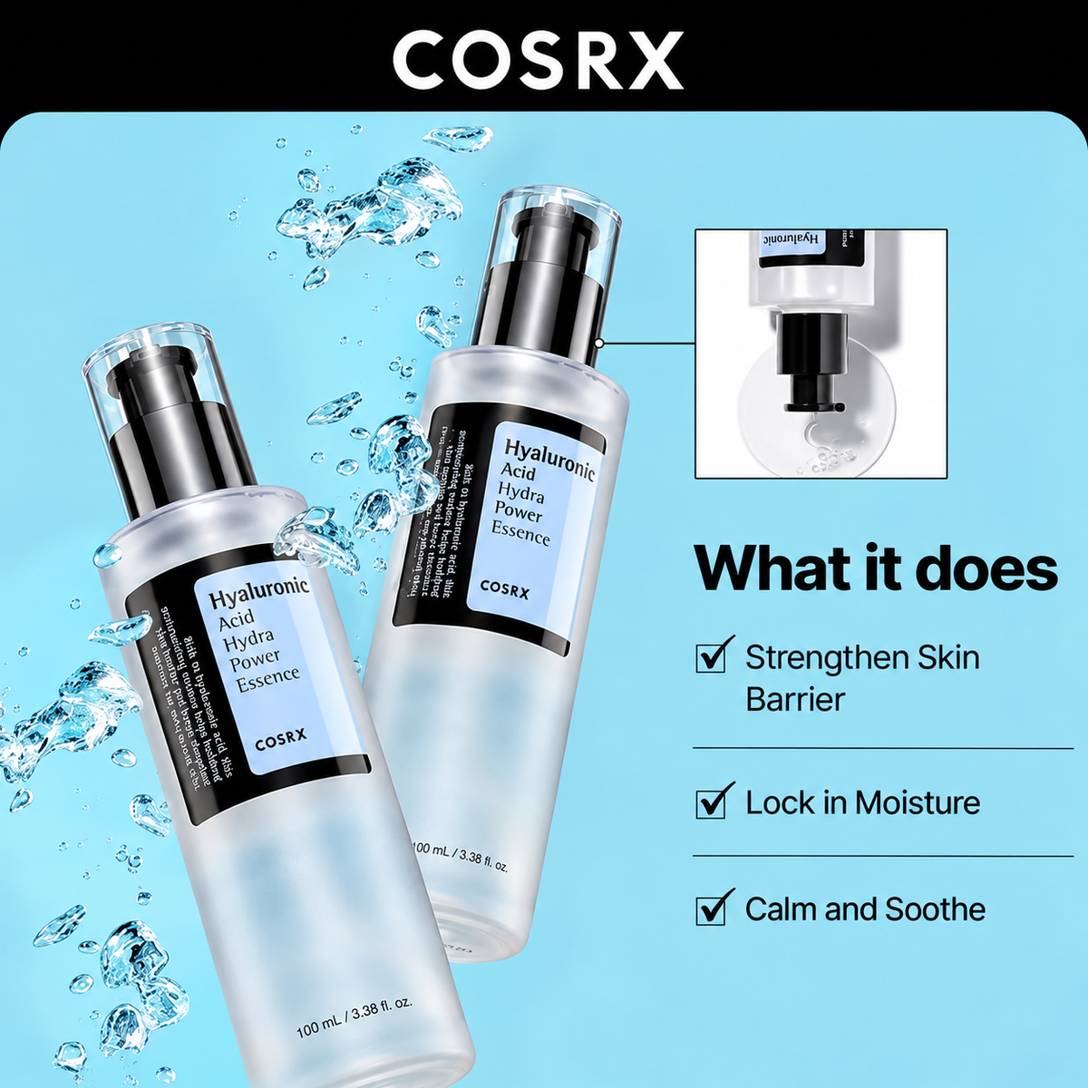 COSRX Hyaluronic Acid Hydra Power Essence 100ml