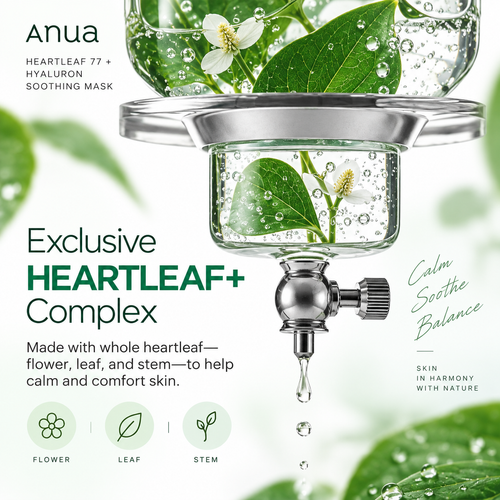 Load image 1 in gallery view. ANUA Heartleaf 77 Soothing Mask