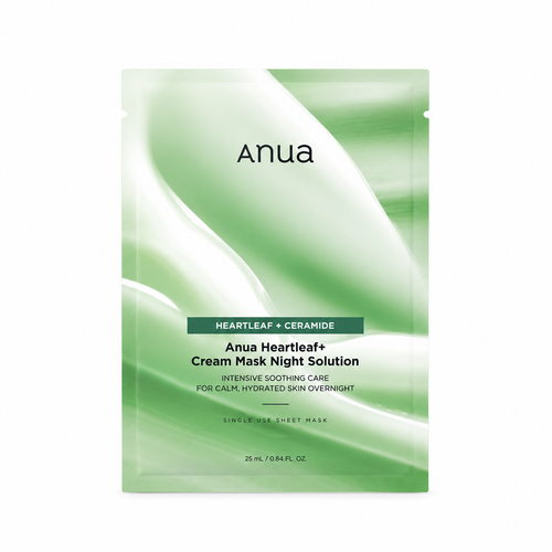 Load image 1 in gallery view. ANUA Heartleaf Cream Mask Night Solution