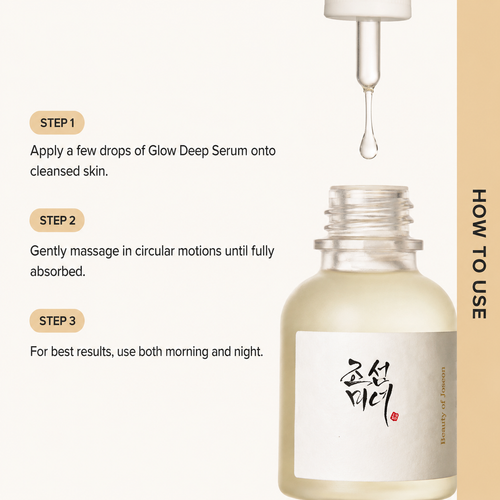 Load image 1 in gallery view. BEAUTY OF JOSEON Glow Deep Serum : Rice + Alpha arbutin