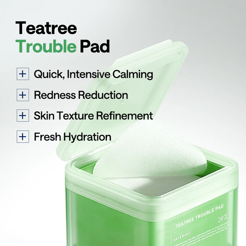 Load image 1 in gallery view. MEDIHEAL Teatree Trouble Pad 100 Pads