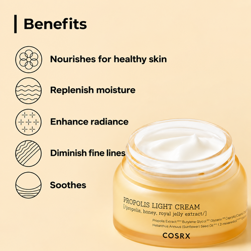 Load image 1 in gallery view. COSRX Full Fit Propolis Light Cream 65ml