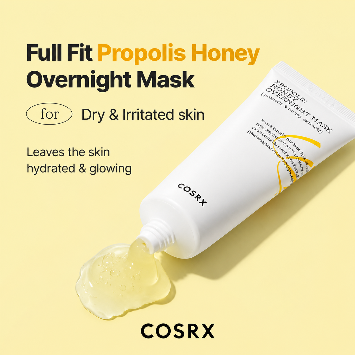 COSRX Full Fit Propolis Honey Overnight Mask 60ml