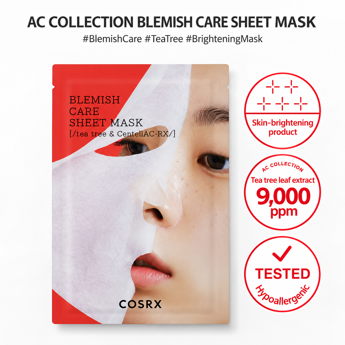 COSRX AC Collection Blemish Care Sheet Mask 1 Sheet