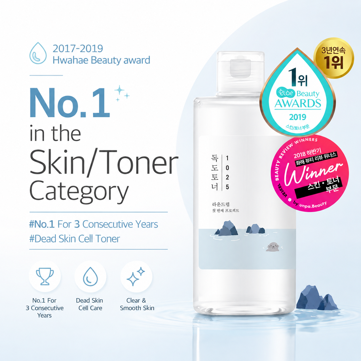 ROUND LAB 1025 Dokdo Toner 200ml
