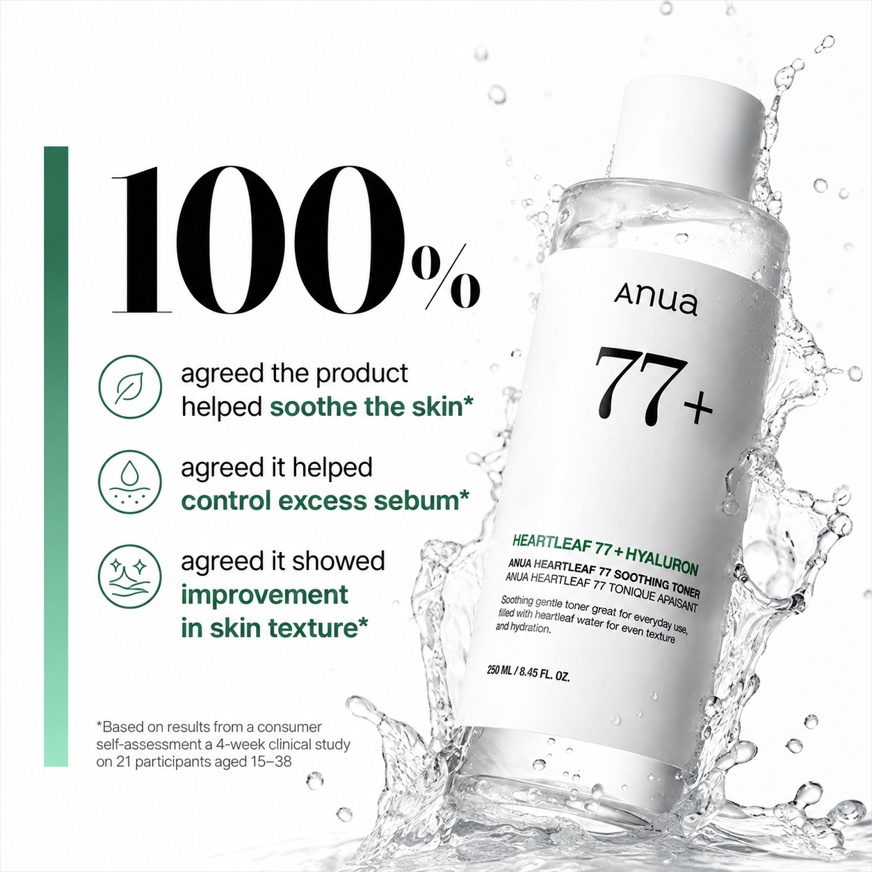Anua Heartleaf 77 Soothing Toner 250ml