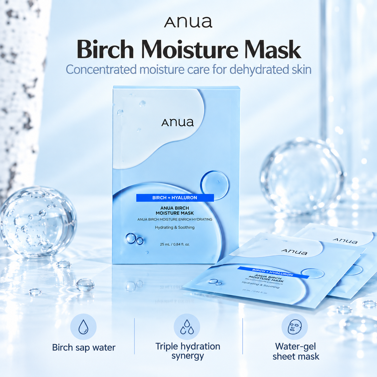 ANUA Birch Moisture Mask