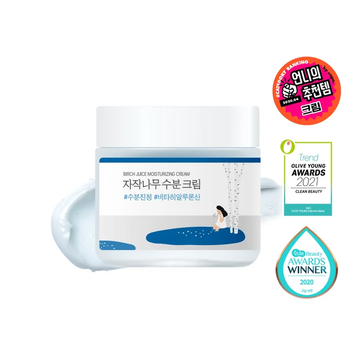 ROUND LAB Birch Juice Moisturizing Cream 80ml