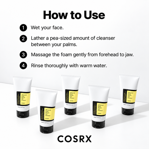 Load image 1 in gallery view. COSRX Advanced Snail Mucin Gel Cleanser 50ml / 150ml
