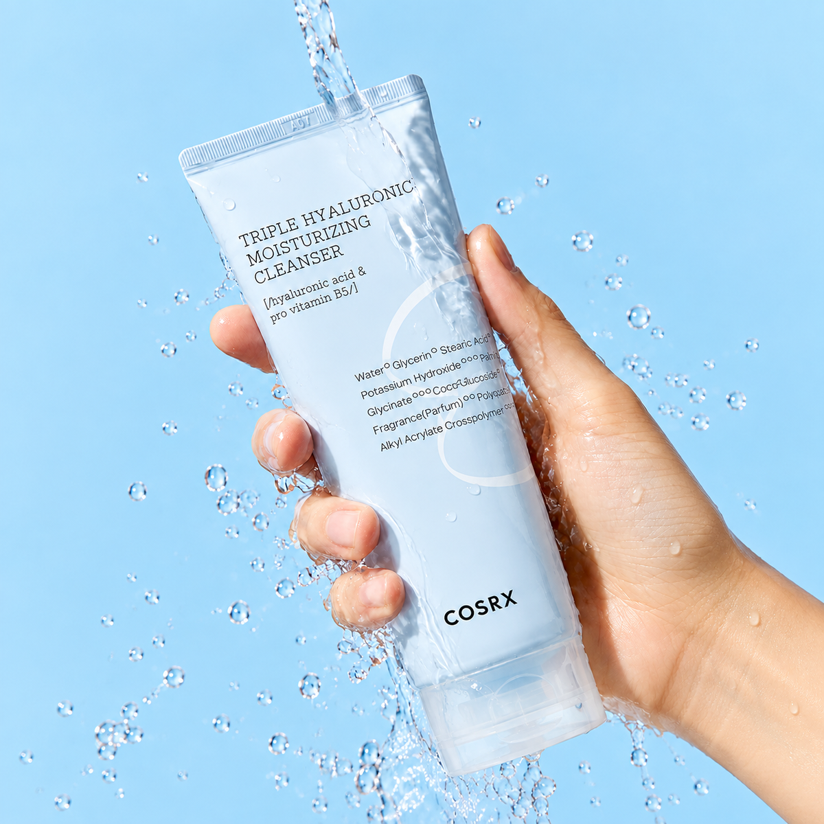 COSRX Hydrium Triple Hyaluronic Moisturizing Cleanser 50ml / 150ml