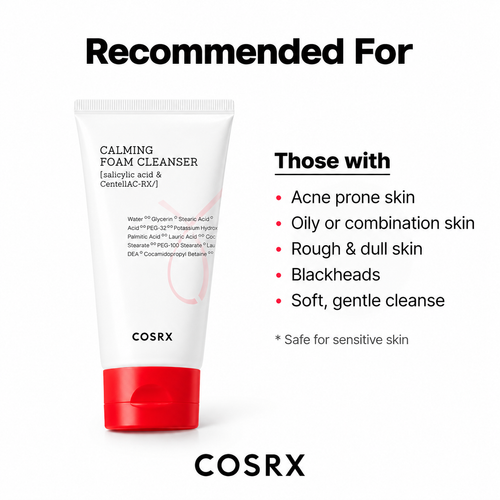 Load image 1 in gallery view. COSRX AC Collection Calming Foam Cleanser 2.0 150ml