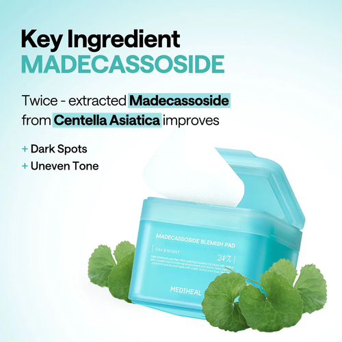 Load image 1 in gallery view. MEDIHEAL Madecassoside Blemish Pad 100 Pads