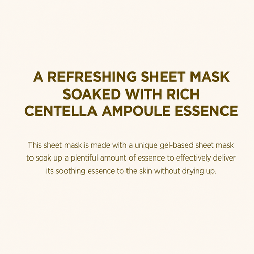 Load image 1 in gallery view. SKIN1004 Madagascar Centella Watergel Sheet Ampoule Mask