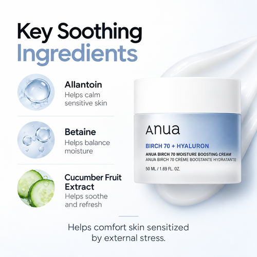 Load image 1 in gallery view. ANUA Birch 70 Moisture Boosting Cream