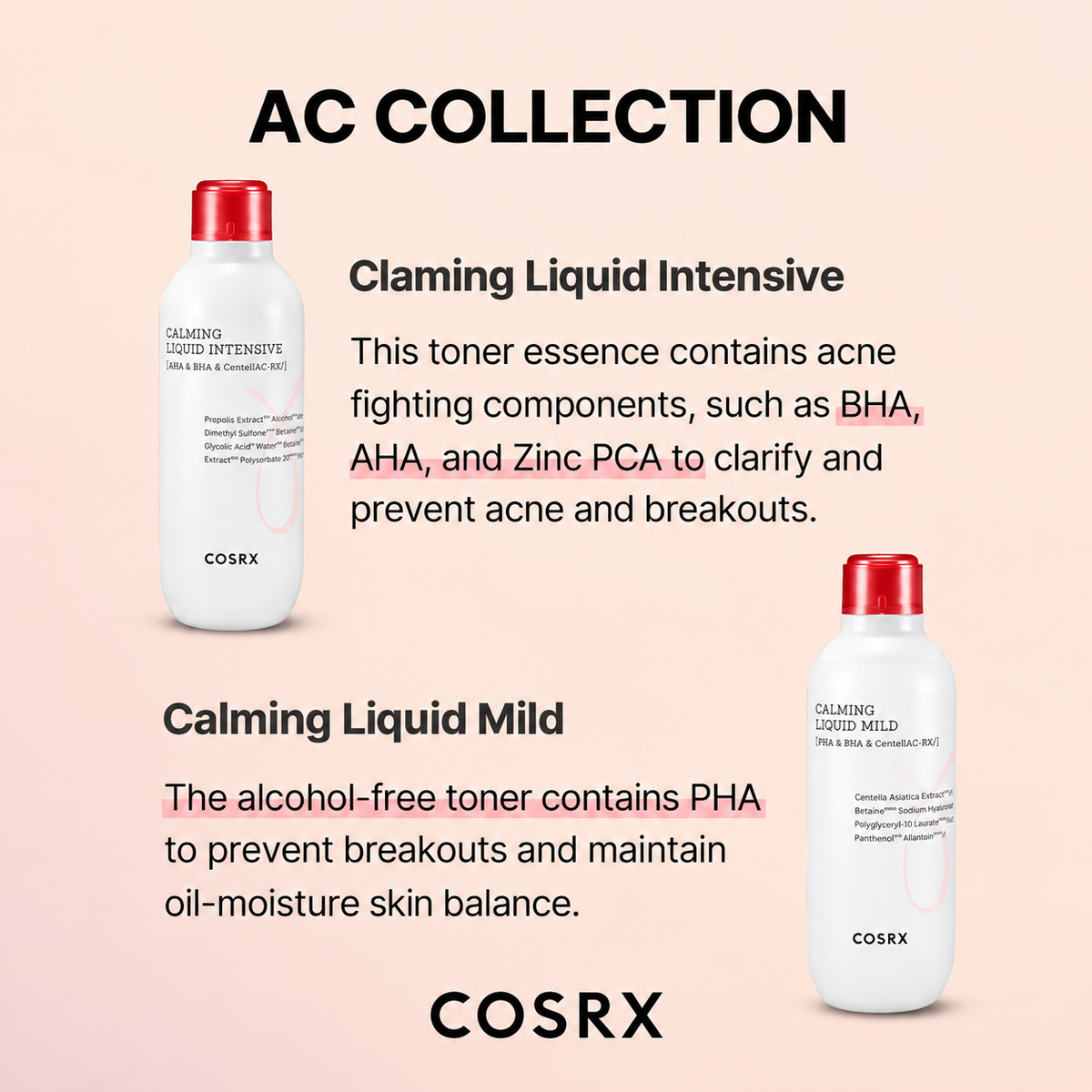 COSRX AC Collection Calming Liquid Intensive 2.0 125ml