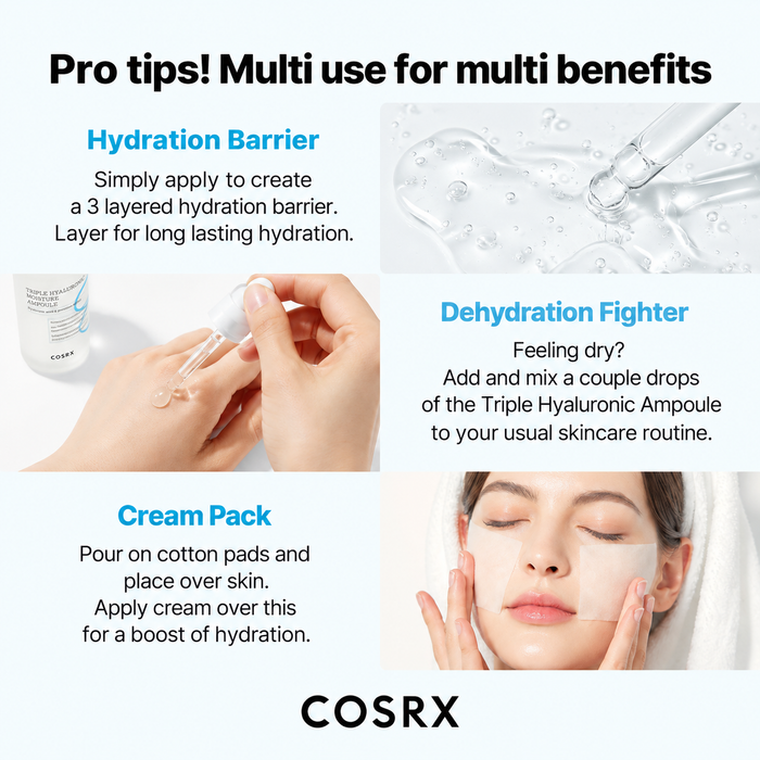 COSRX Triple Hyaluronic Moisture Ampoule