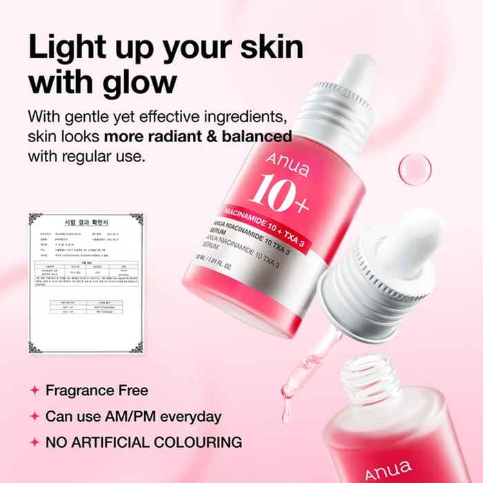ANUA Niacinamide 10% + TXA 4% Serum