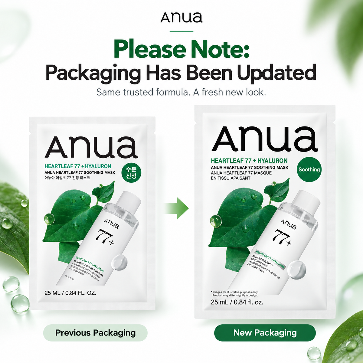 ANUA Heartleaf 77 Soothing Mask
