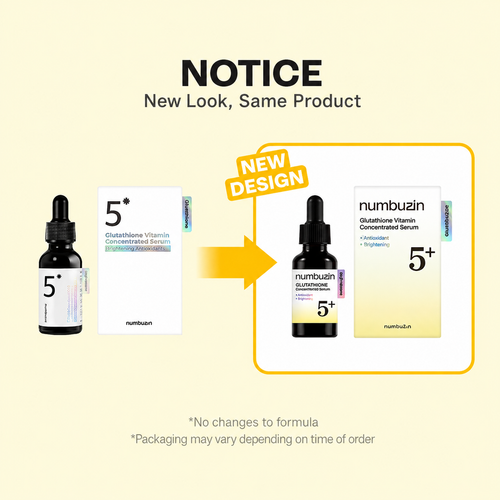 Load image 1 in gallery view. NUMBUZIN No.5+ Glutathione Vitamin Concentrated Serum