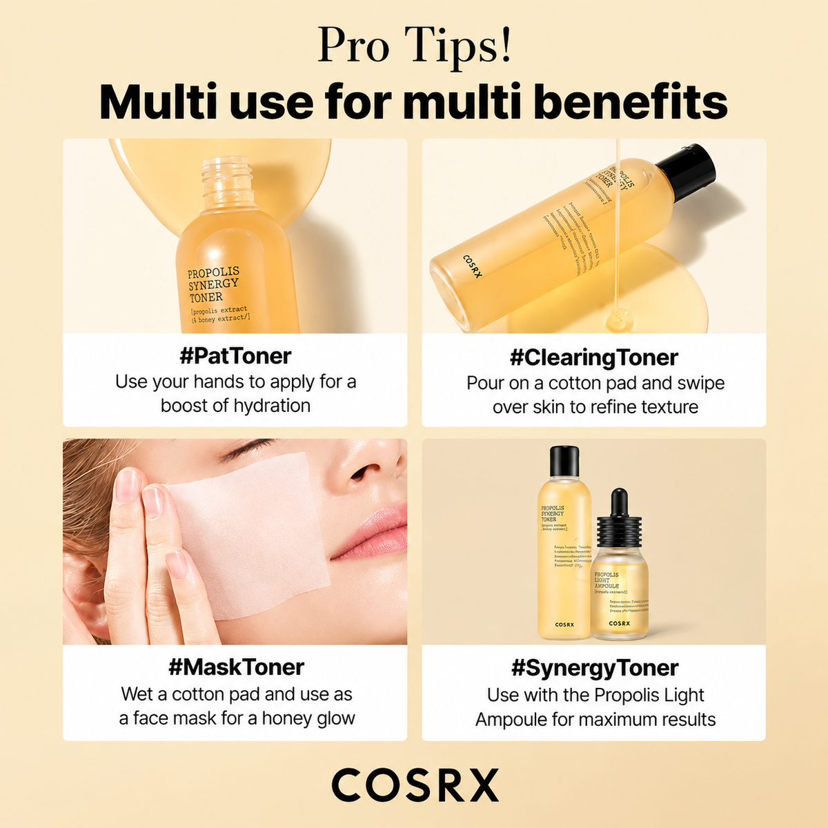 COSRX Full Fit Propolis Synergy Toner 50ml / 150ml