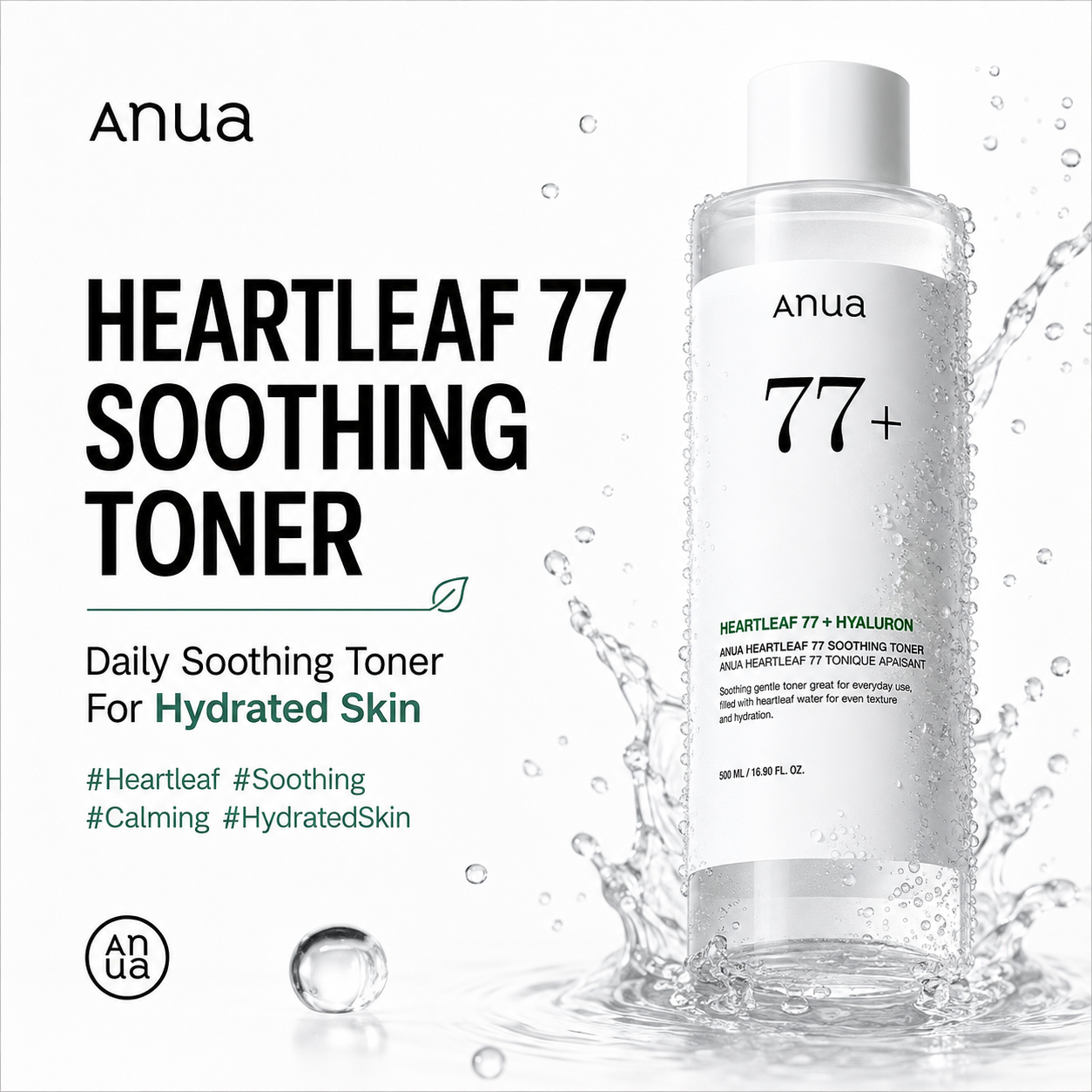 Anua Heartleaf 77 Soothing Toner 250ml