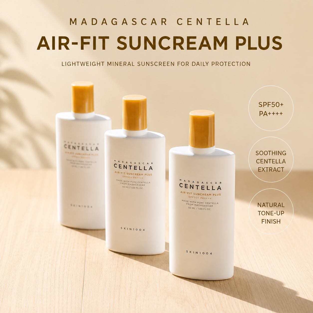 SKIN1004 Madagascar Centella Air-Fit Suncream Plus SPF 50+