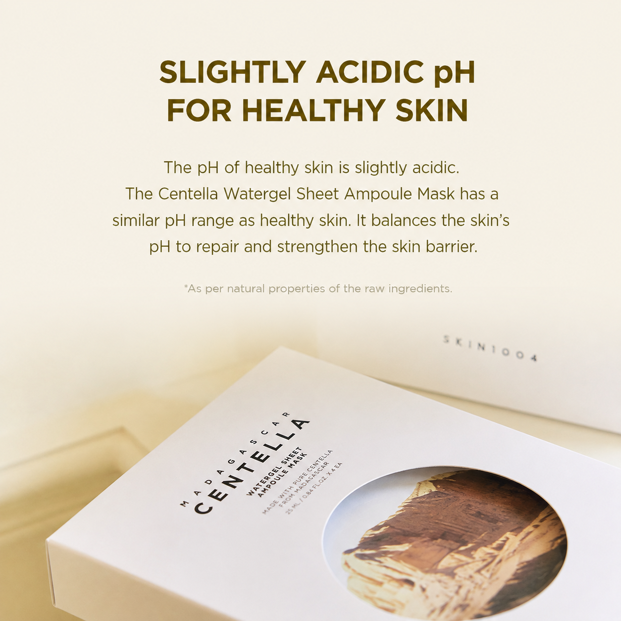 SKIN1004 Madagascar Centella Watergel Sheet Ampoule Mask