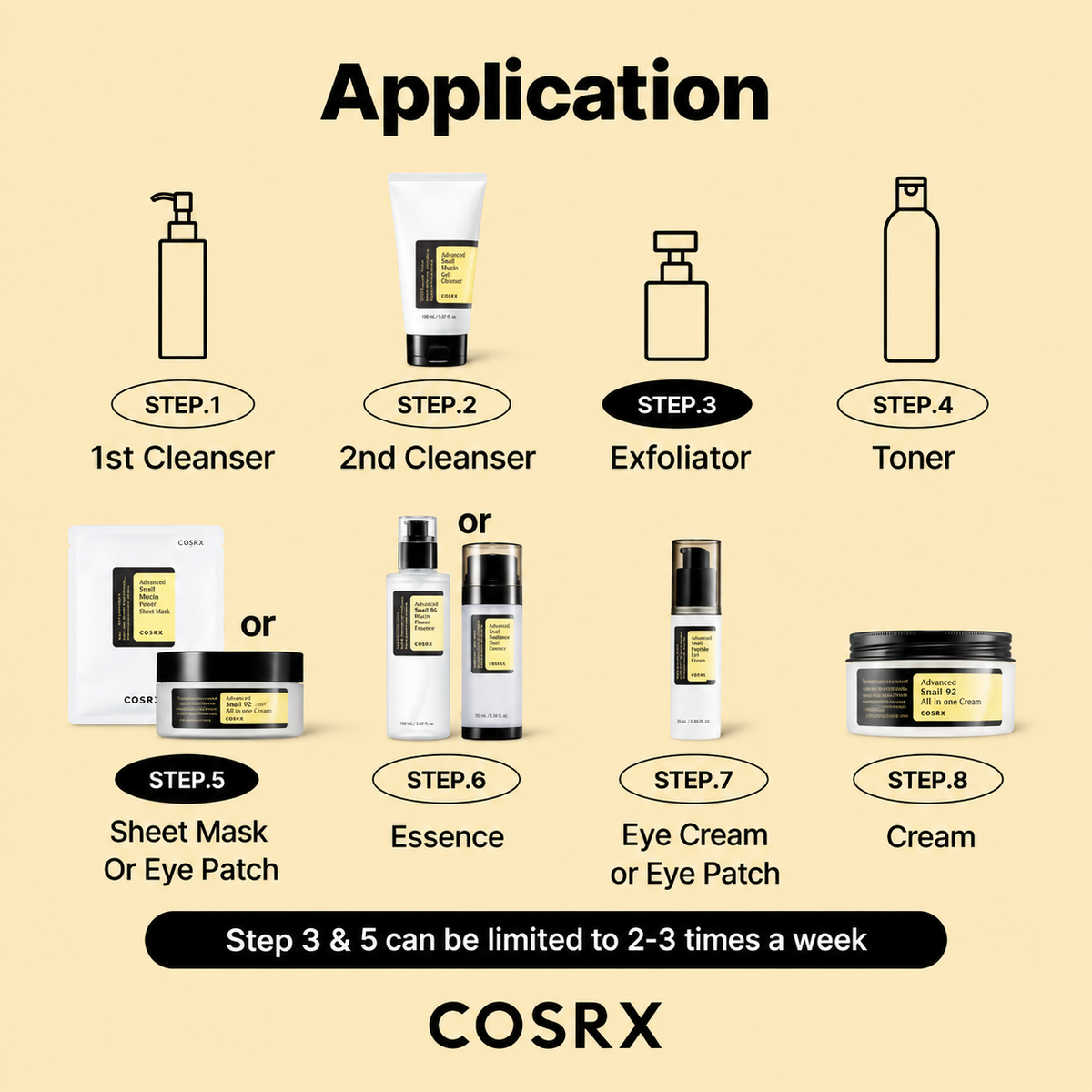 COSRX Advanced Snail Radiance Dual Essence 80ml