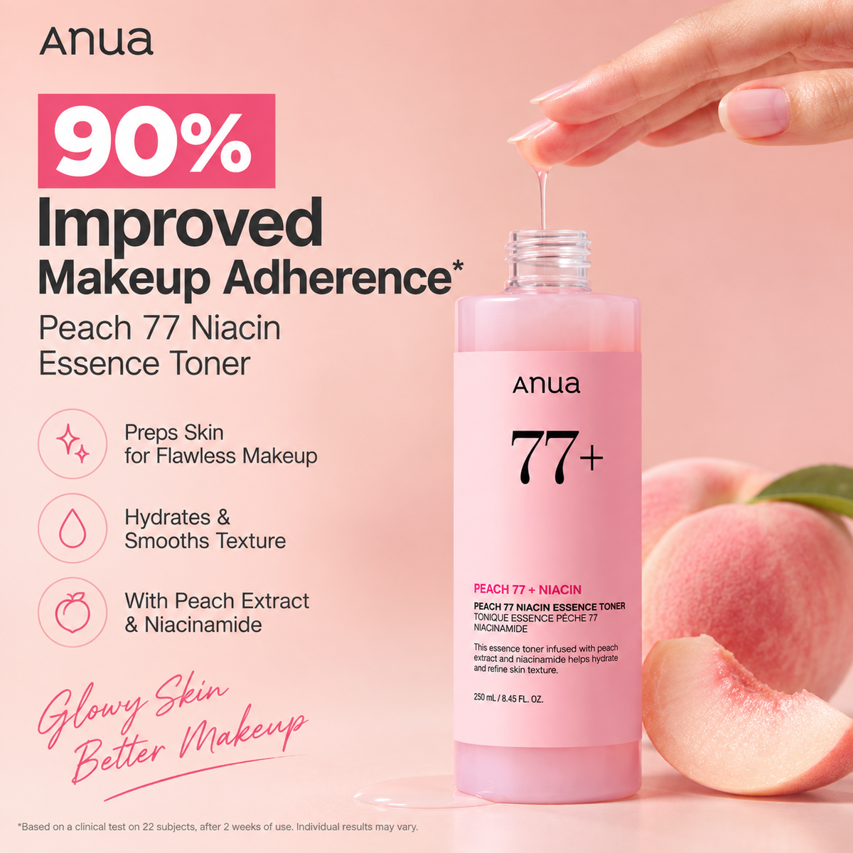 ANUA Peach 77 Niacin Essence Toner