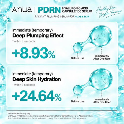 Load image 1 in gallery view. ANUA PDRN Hyaluronic Acid Capsule 100 Serum