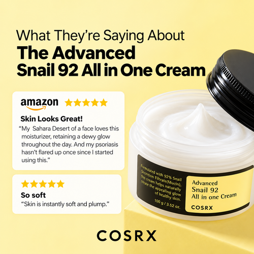 Load image 1 in gallery view. COSRX Advanced Snail 92 All In One Cream Tube 50g / 100g